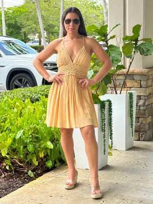 "Paola" Sleeveless Mini Dress