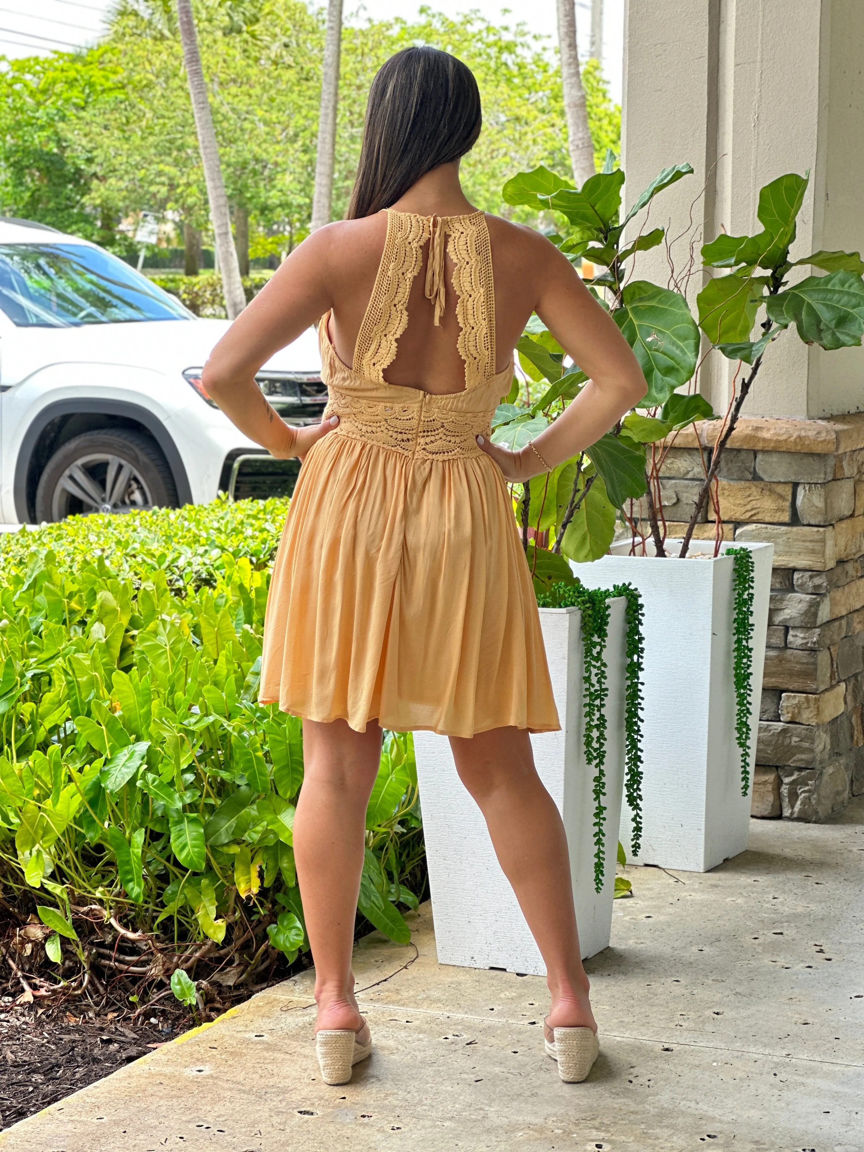 "Paola" Sleeveless Mini Dress