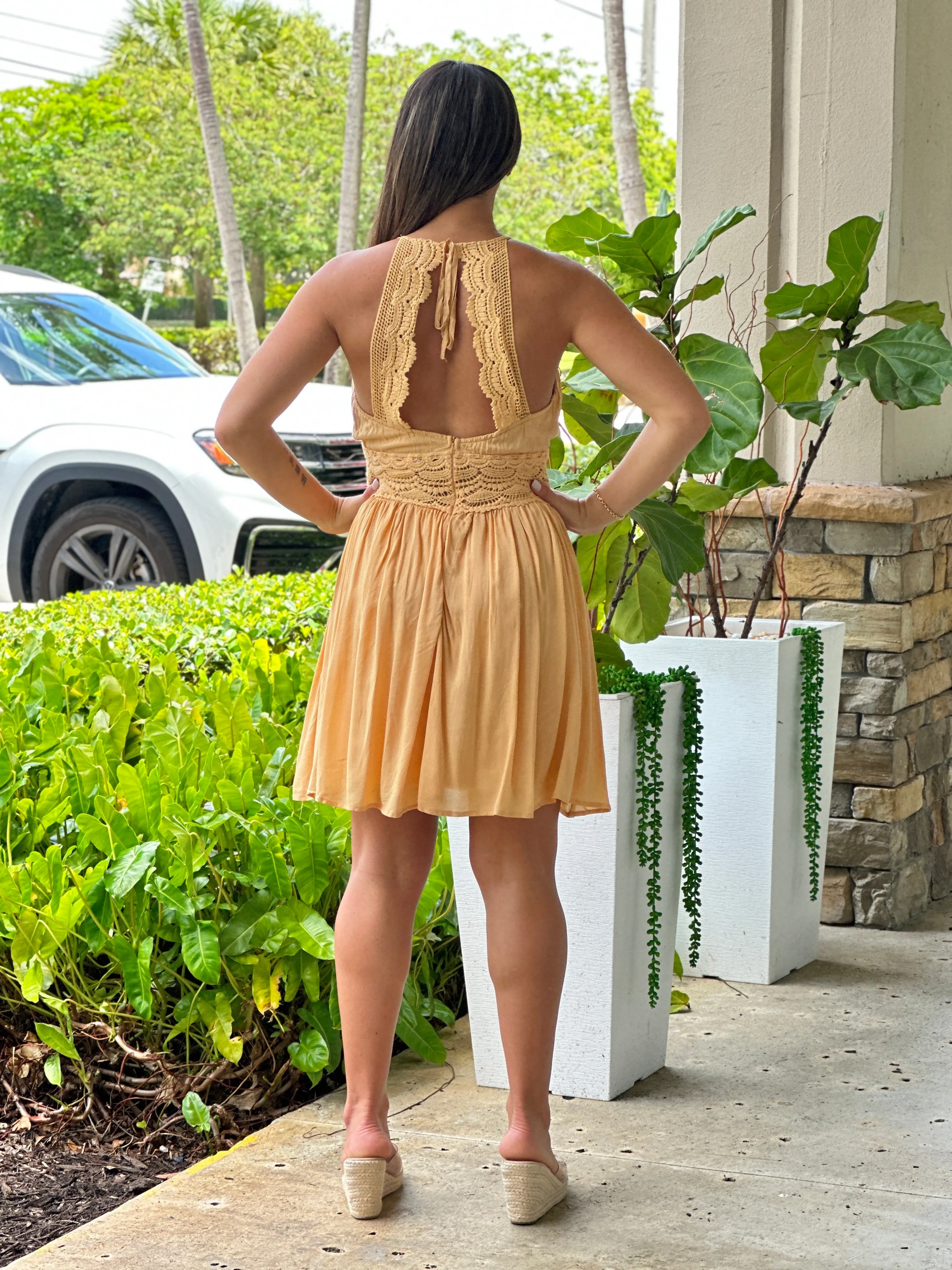 "Paola" Sleeveless Mini Dress