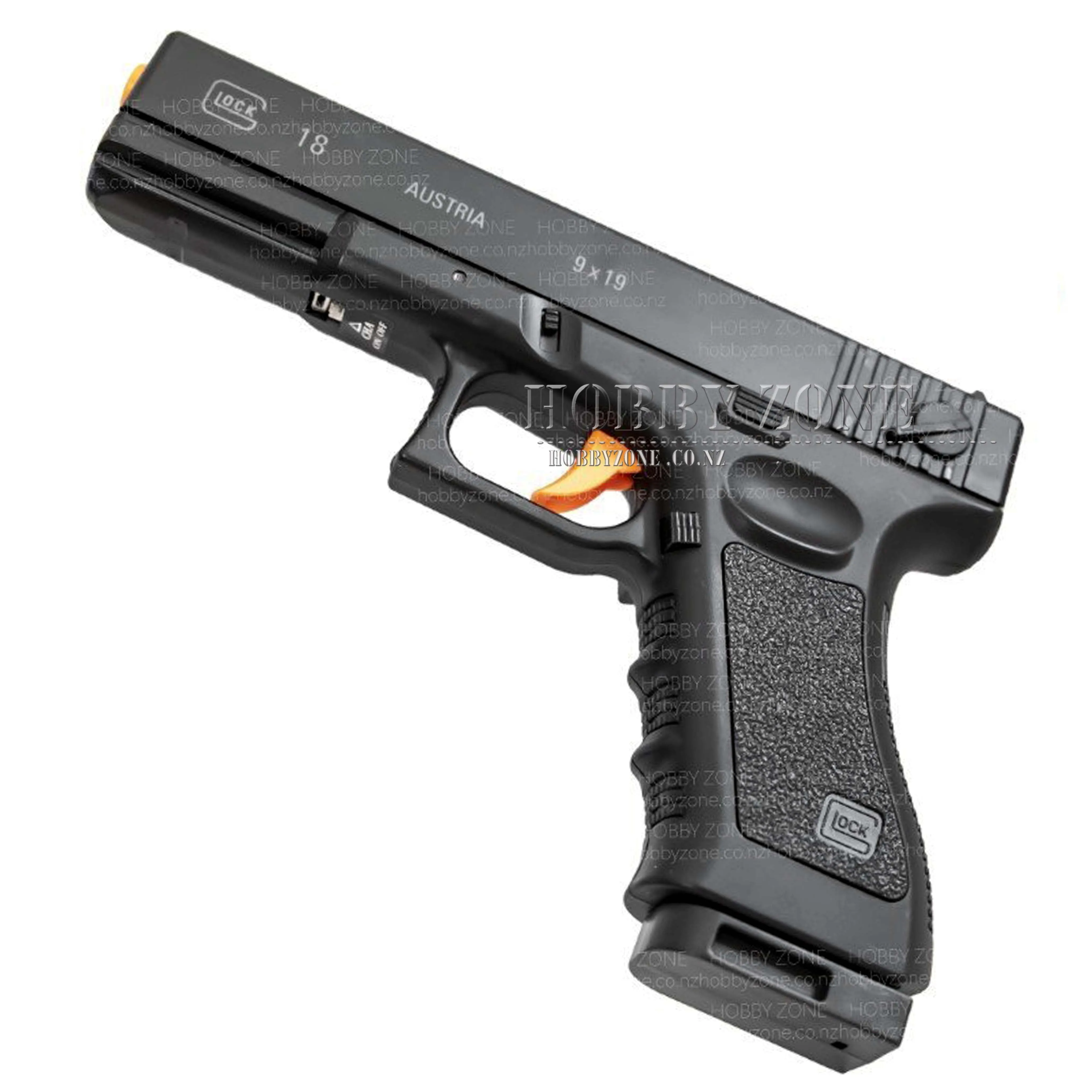 "Peppercorn" SKD Glock 18 Auto Gel Ball Blaster [ID Check R18   Requires Any One Membership: Airsoft, Paintball, or NZDA]