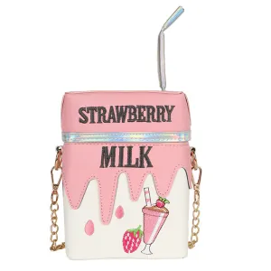 "STRAWBERRY MILK" BAG UB2455