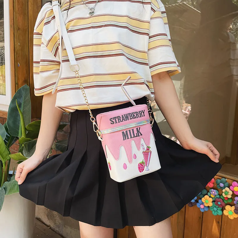 "STRAWBERRY MILK" BAG UB2455