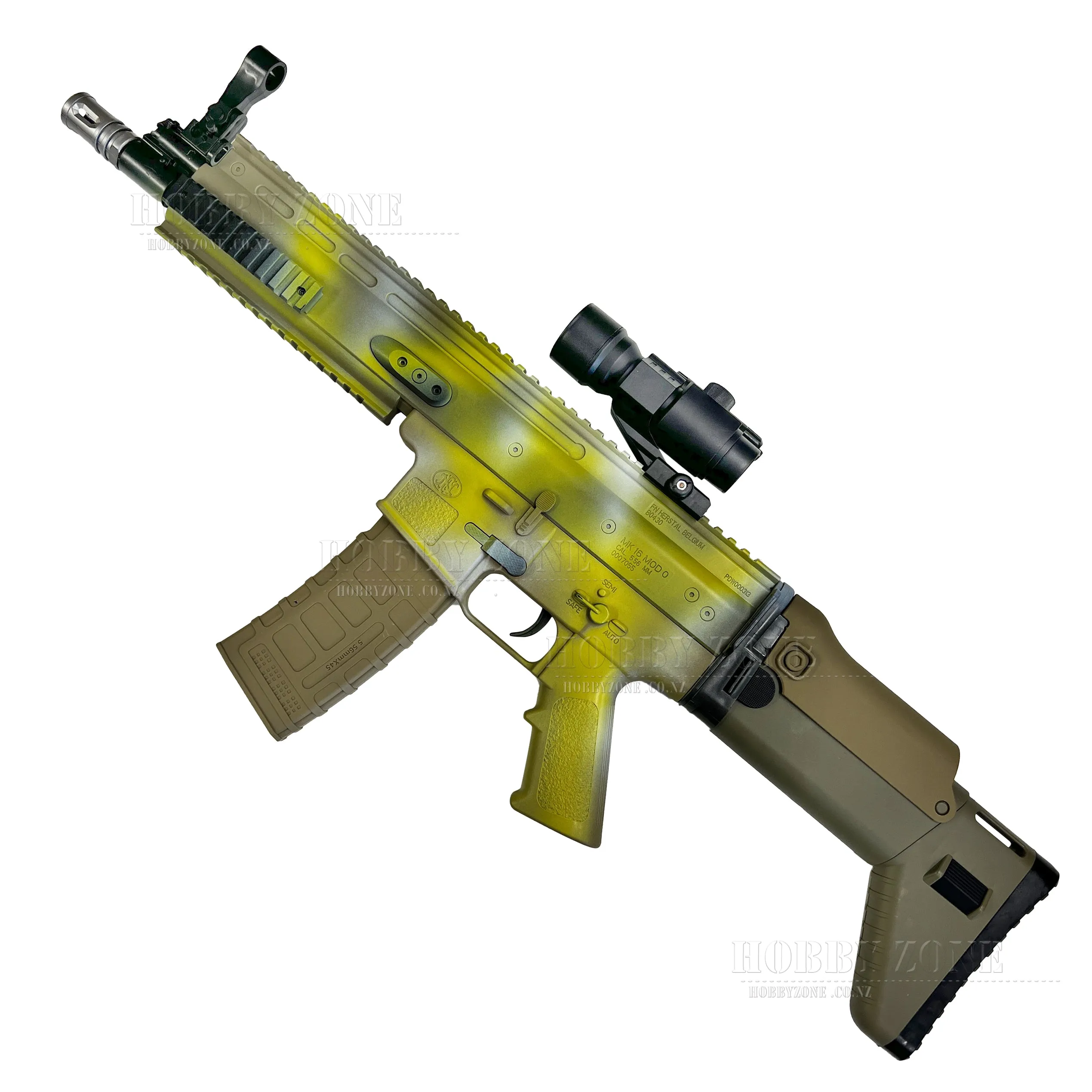 [R18 ] "Burnt Meringue" JM Scar V2 Gel Ball Blaster [ID Check Required]