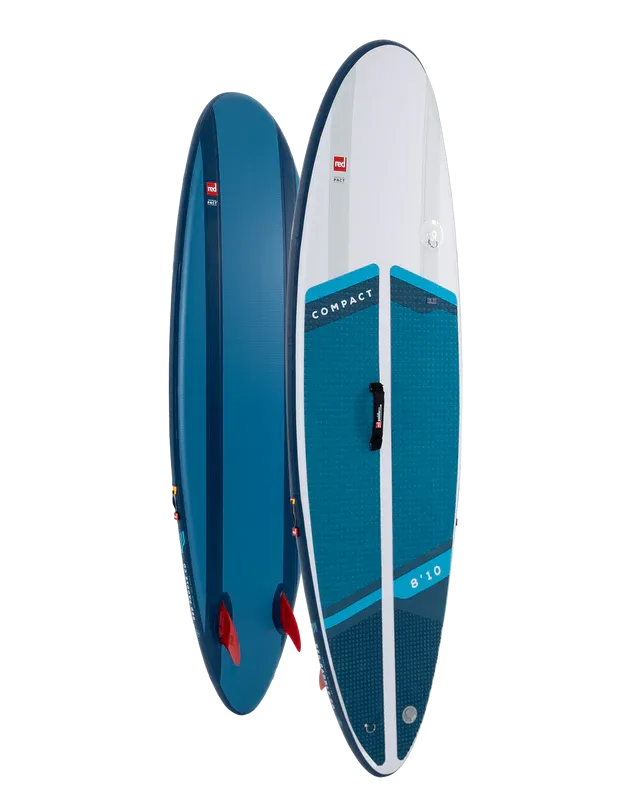 Red 8'10" Compact MSL PACT Inflatable Paddle Board Package