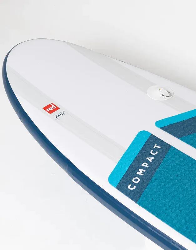 Red 8'10" Compact MSL PACT Inflatable Paddle Board Package