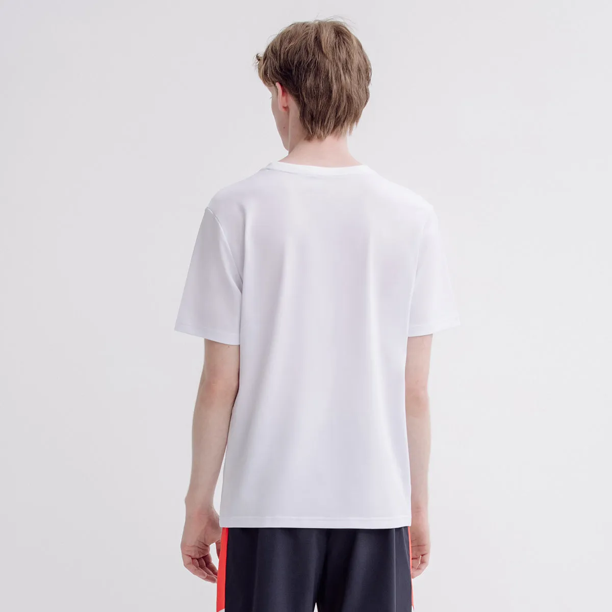Red Line Casual White T-Shirt