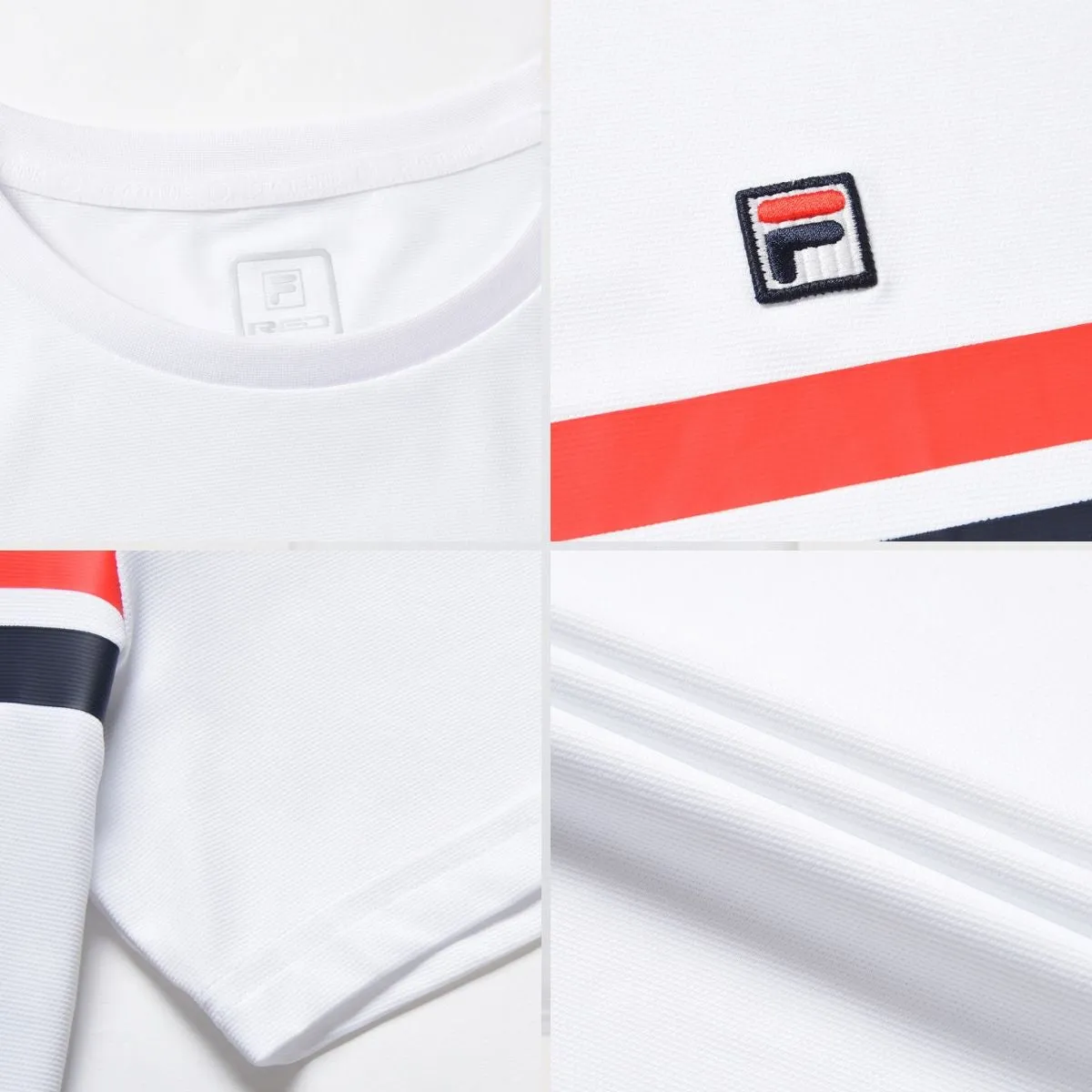 Red Line Casual White T-Shirt