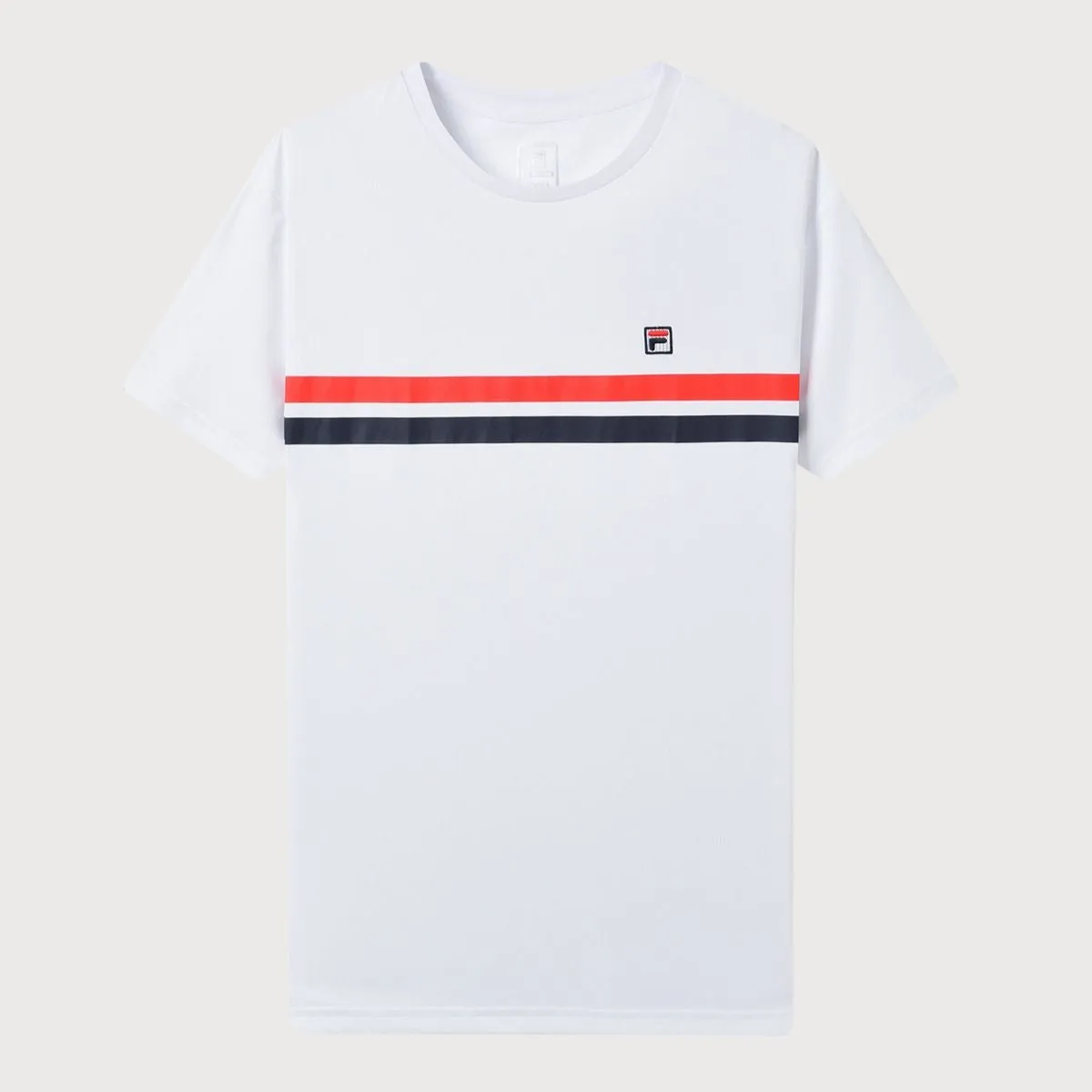 Red Line Casual White T-Shirt