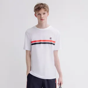 Red Line Casual White T-Shirt