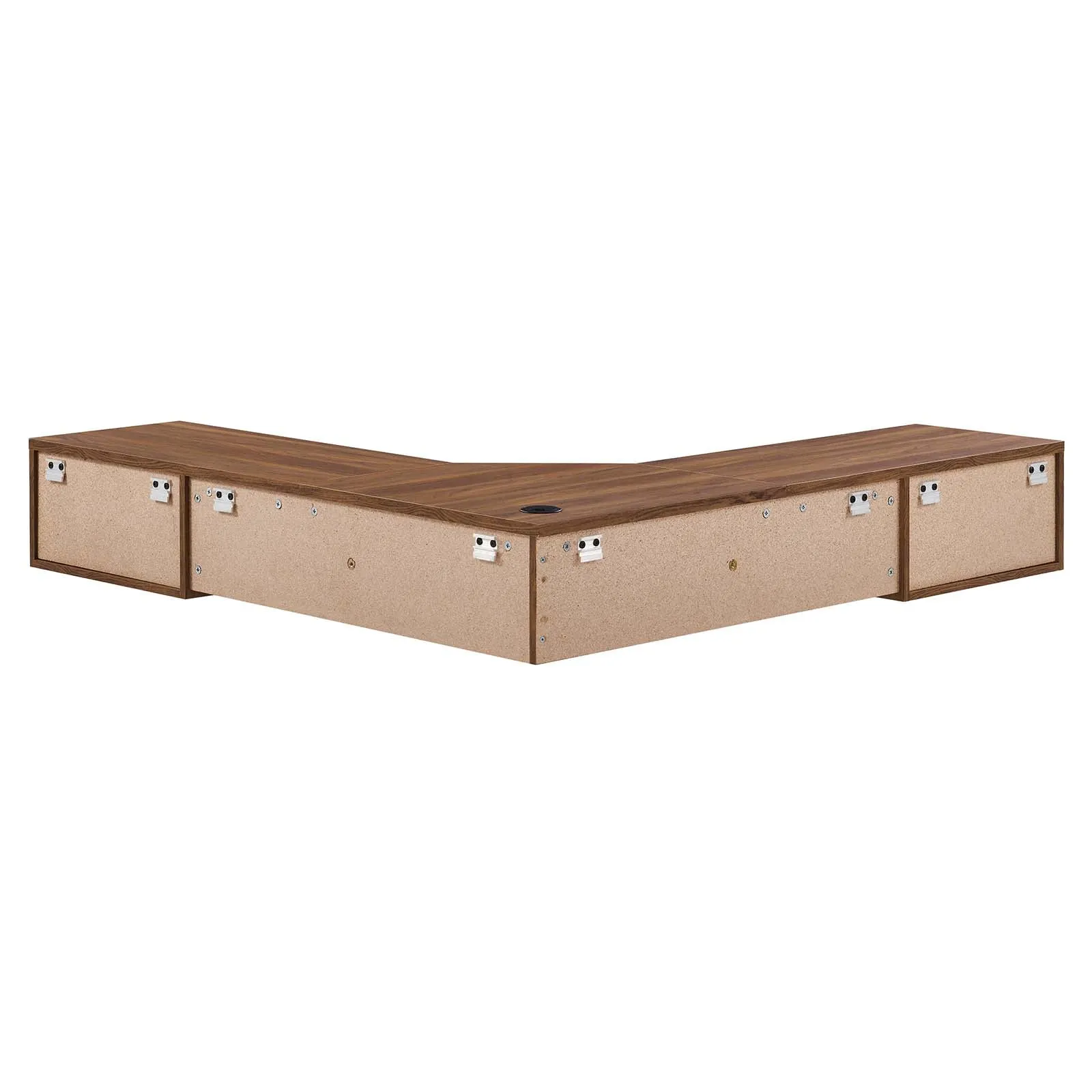 RENDER WALL MOUNT CORNER OFFICE DESK