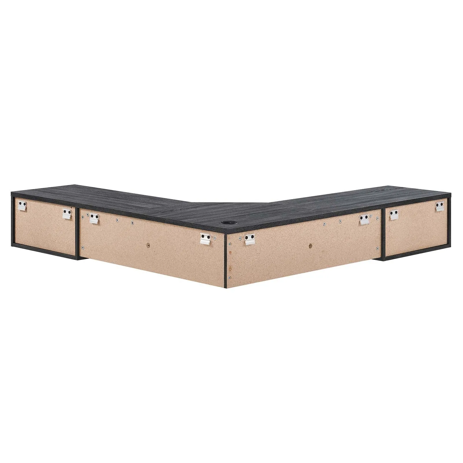 RENDER WALL MOUNT CORNER OFFICE DESK