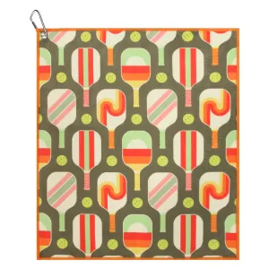 Retro Pickleball Towel