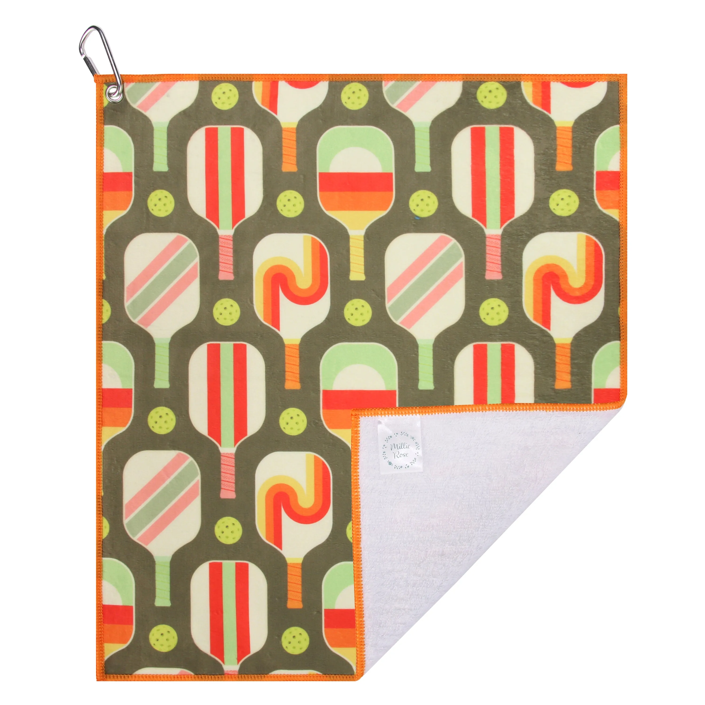 Retro Pickleball Towel