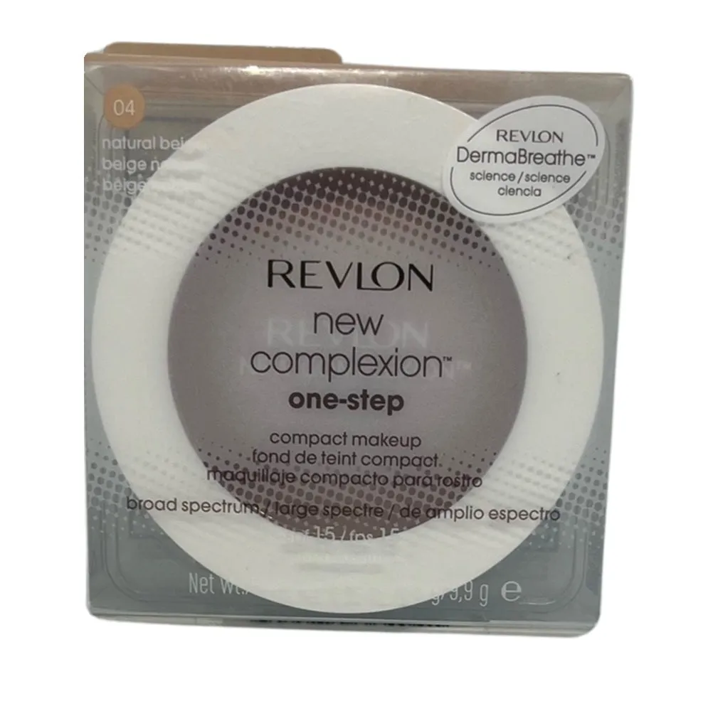 Revlon New Complexion One-Step Compact Makeup, Natural Beige 04