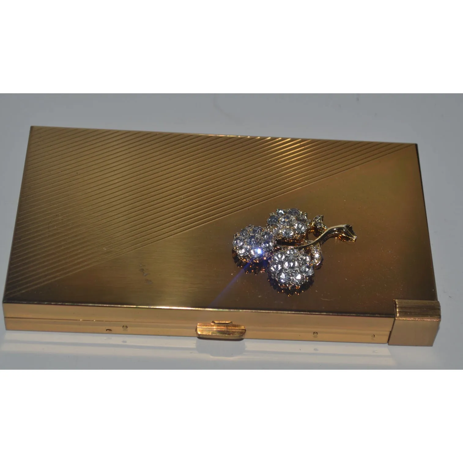 Rhinestone Carry-All Compact By Volupte
