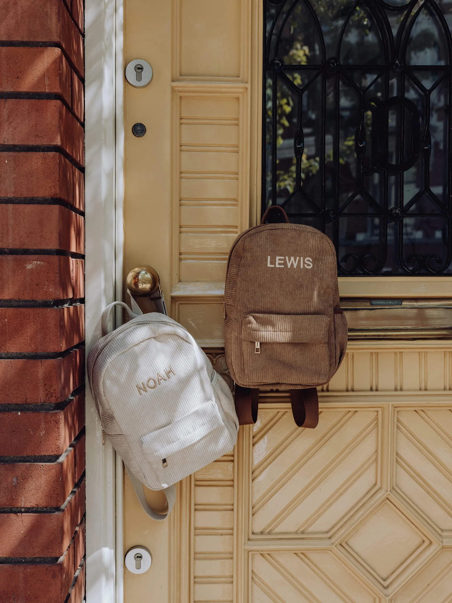 Rib Backpack Brown