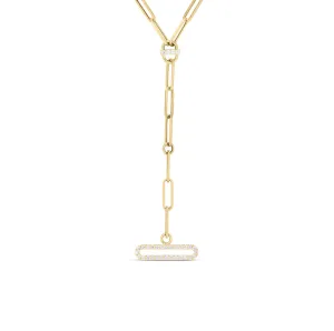 Roberto Coin Designer Gold Diamond Necklace, 16"