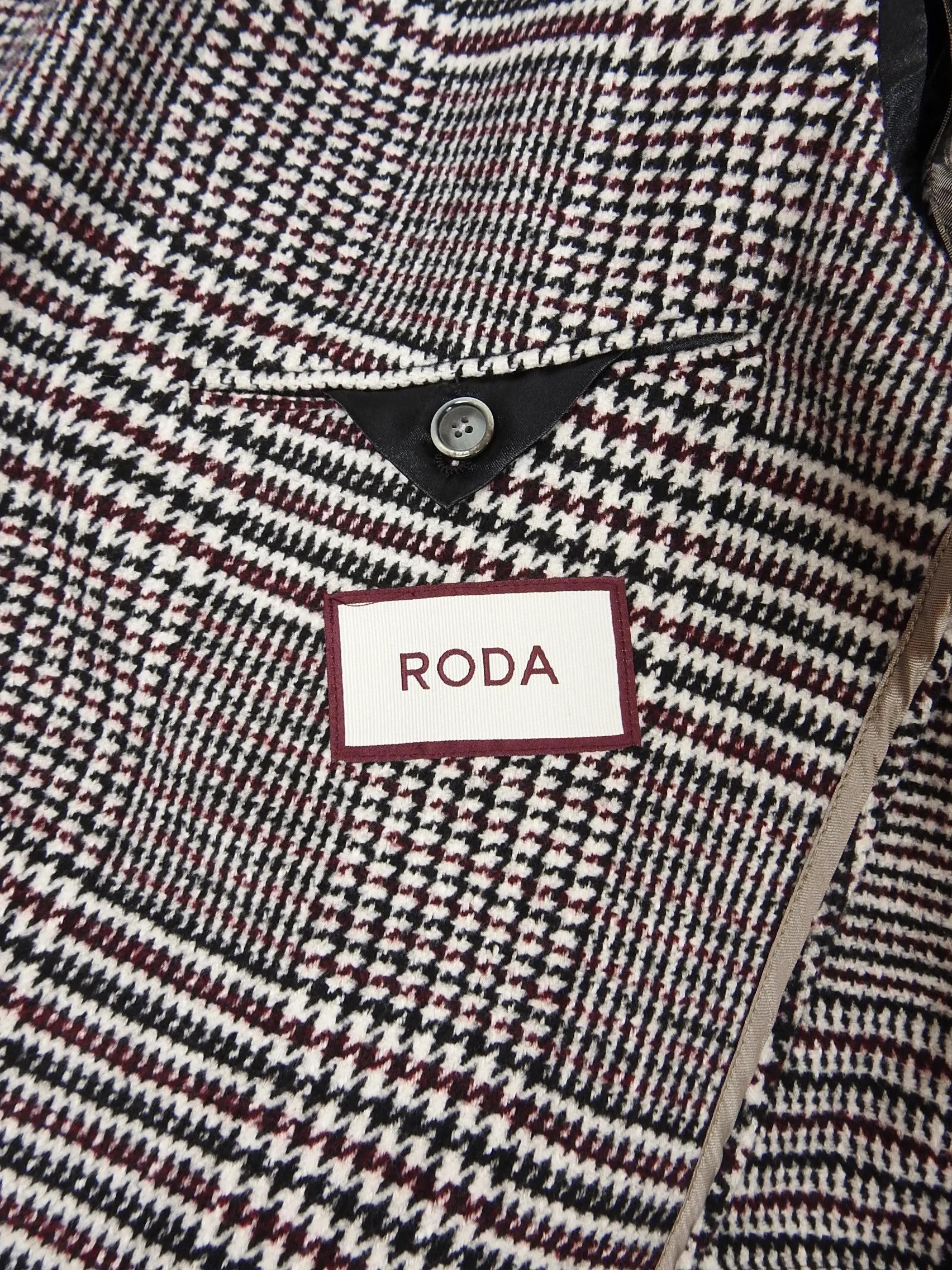 Roda Double Breasted Coat Size 48