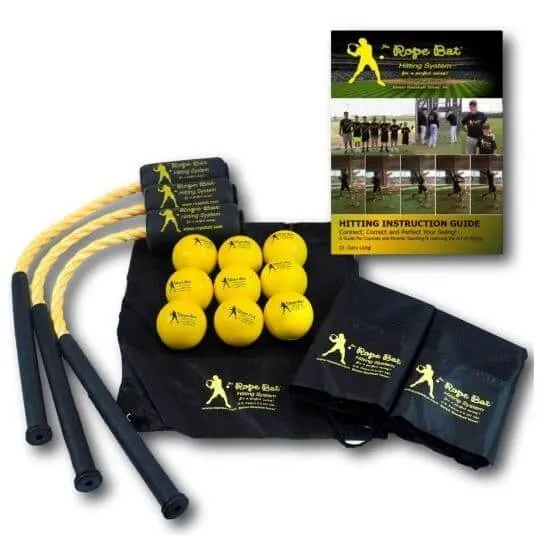 Rope Bat Single Baseball Trainer For Sale, Amazon Reviews, & How To Make Dimensions | Vs Insider Bat & Swingrail
