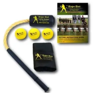 Rope Bat Single Baseball Trainer For Sale, Amazon Reviews, & How To Make Dimensions | Vs Insider Bat & Swingrail