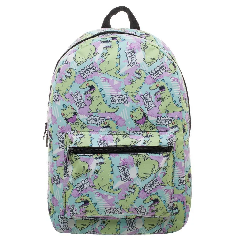 Rugrats Reptar Backpack 90s Bags - Rugrats Backpack 90s Fashion SUblimation Backpack