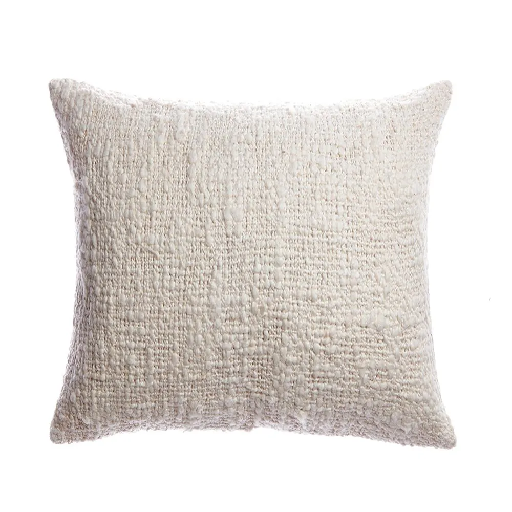 Rustic Cotton Square Pillow