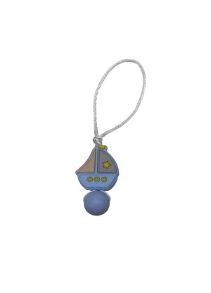 Sailboat zipper pull