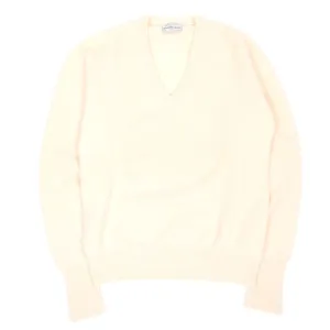 Saks 5th Avenue Cashmere V-Neck Sweater Size Small