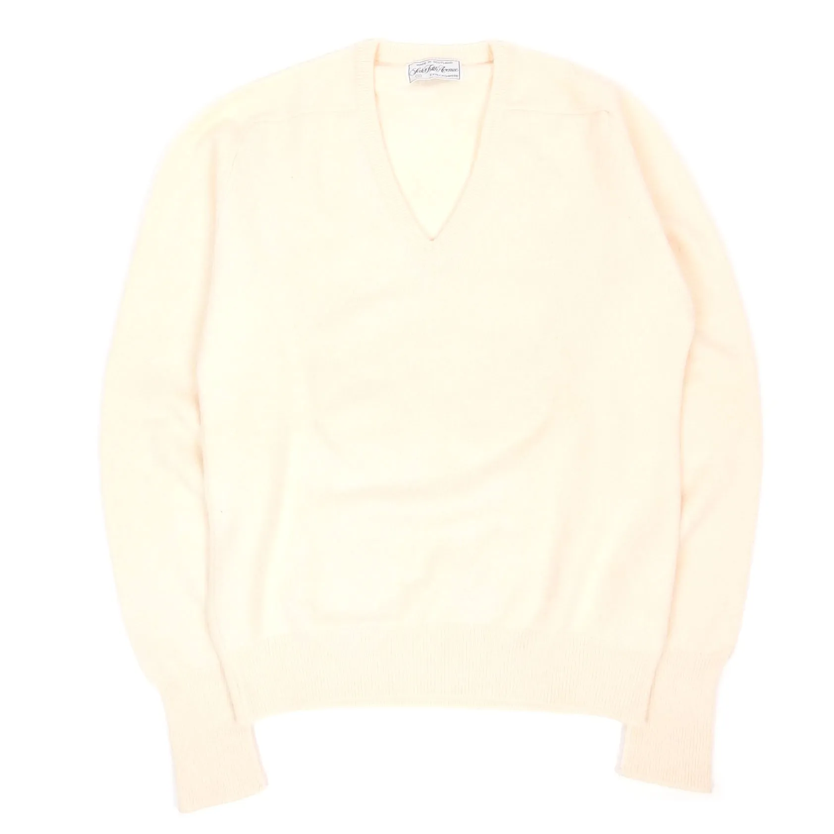 Saks 5th Avenue Cashmere V-Neck Sweater Size Small