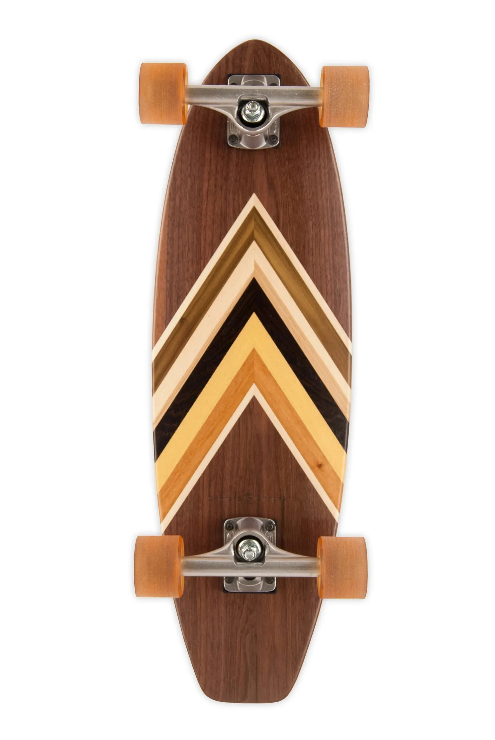 Sanford Shapes One Way Small Complete Skateboard 27.5"