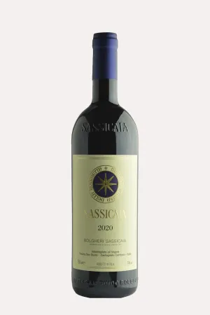 Sassicaia 2020 <br> <span> CABERNET SAUVIGNON & CABERNET FRANC </span>