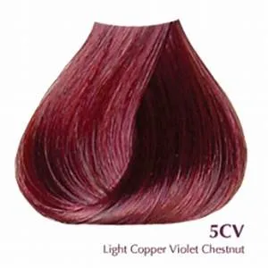 Satin hair color 6CV Dark Copper Violet Brown 3 oz *