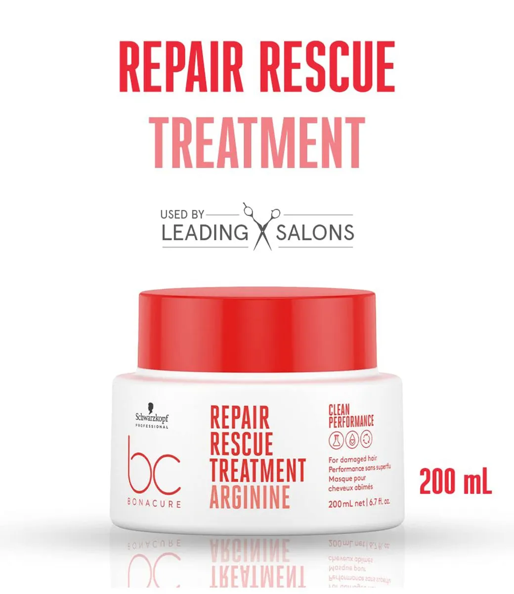 Schwarzkopf Professional Bonacure Repair Rescue Treatment With Arginine (200ml)