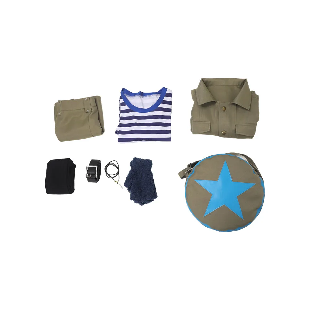 Scott Pilgrim Takes Off Ramona Flowers Work Dress Set Cosplay Costume Outfits Halloween Carnival Suit