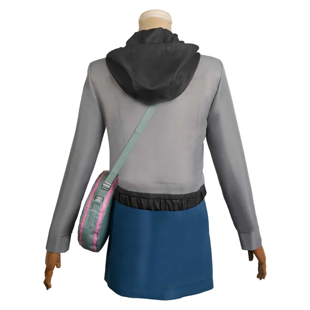 Scott Pilgrim Takes Off TV Ramona Flowers Blue Suit Cosplay Costume Outfits Halloween Carnival Suit