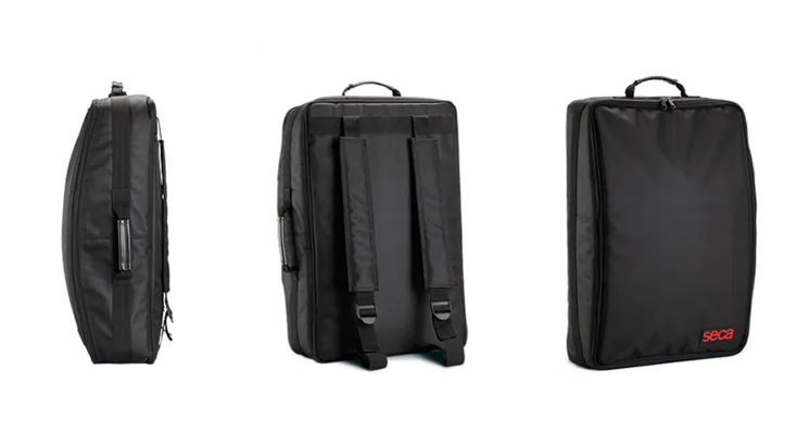 seca 431 - Back pack with adjustable straps & carry handle for the seca 384 / seca 385 / seca 354 baby scales.