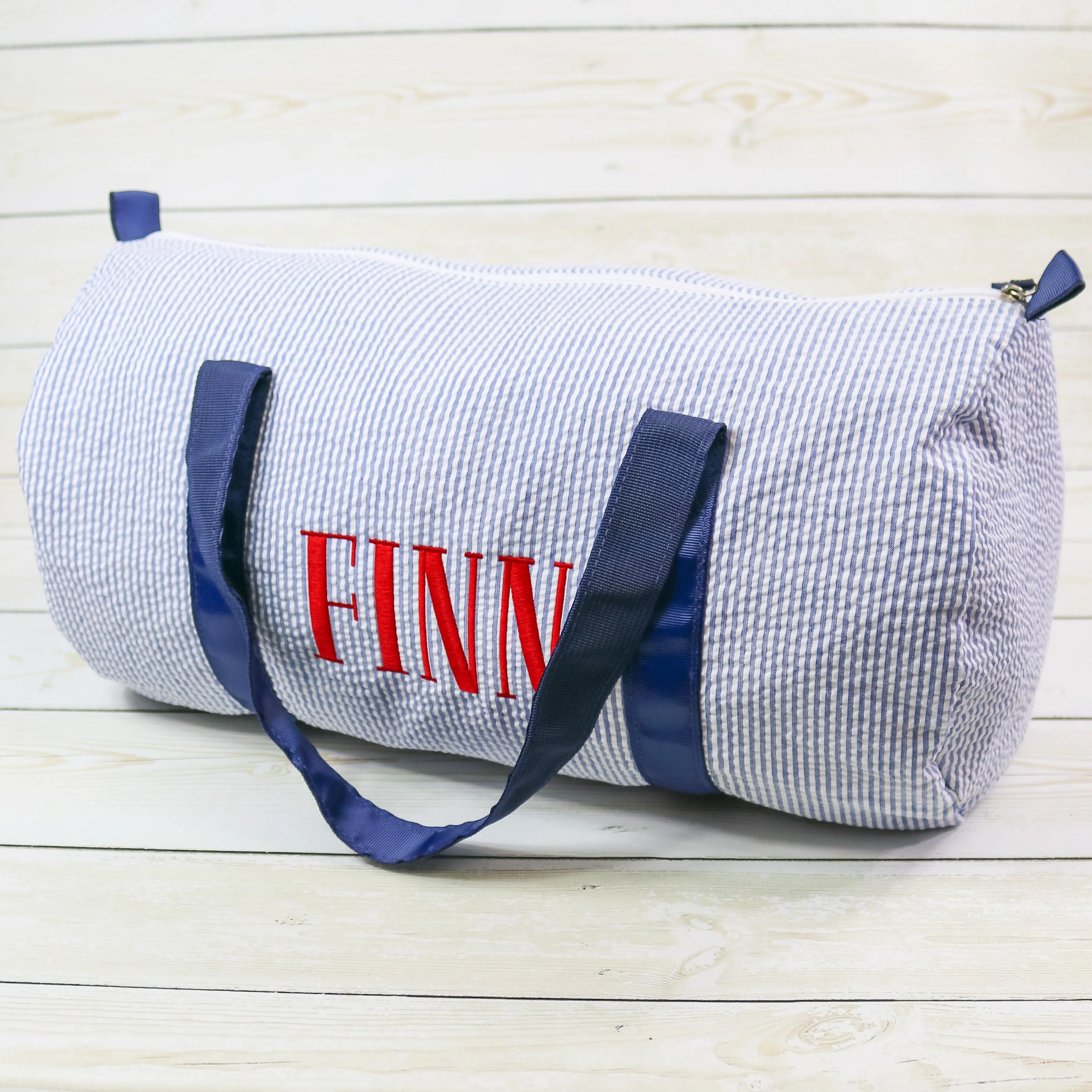 Seersucker Duffle Bag - 5 Colors