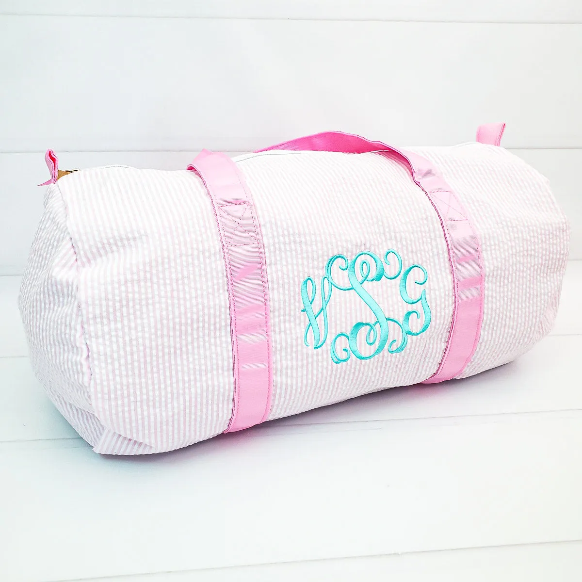 Seersucker Duffle Bag - 5 Colors