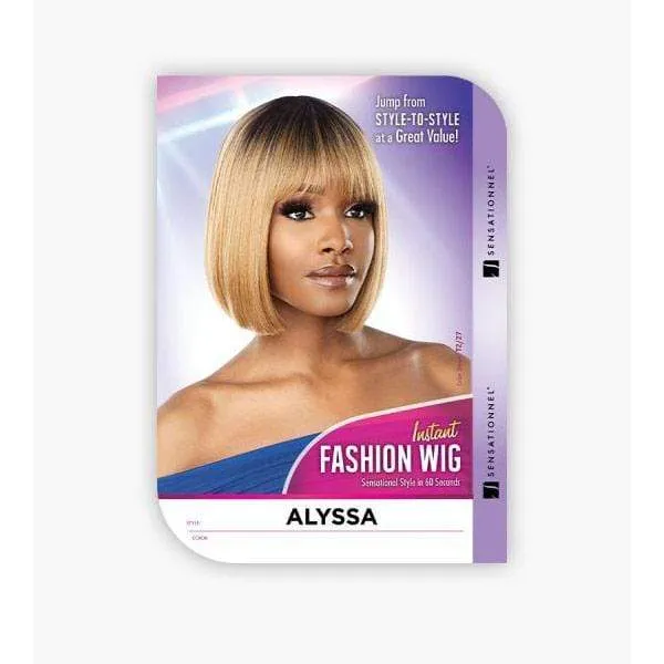 Sensationnel Synthetic Instant Fashion Wig - ALYSSA