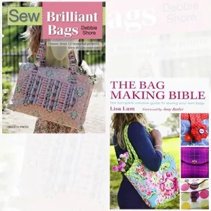 Sew Brilliant Bags and The Bag Making Bible 2 Books Bundle Collection