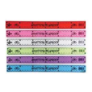 Shatterproof Rulers 30cm 843965