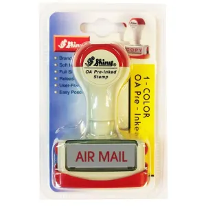 Shiny OA Pre Inked Stamp Air Mail NA02