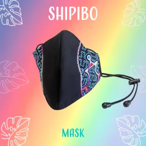 Shipibo Sacred Kene Face Mask