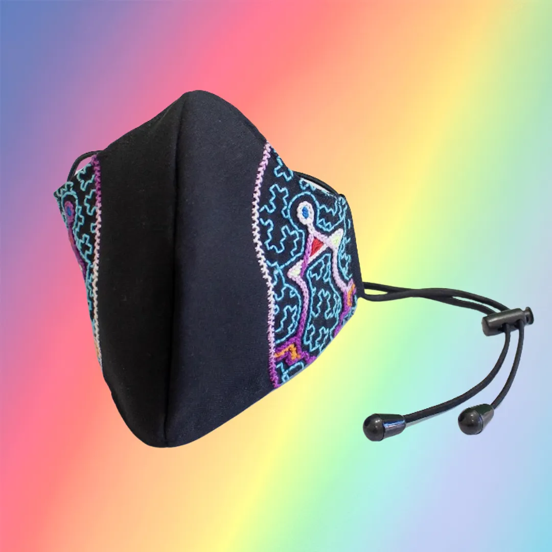 Shipibo Sacred Kene Face Mask