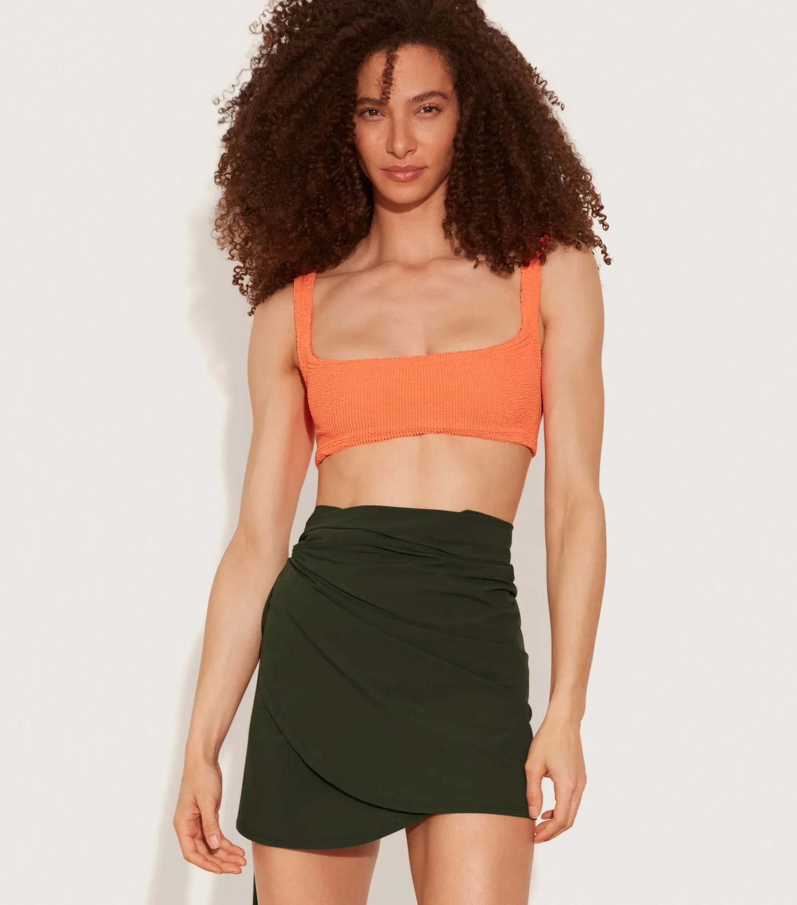 Short UPF 50  Sarong - Khaki
