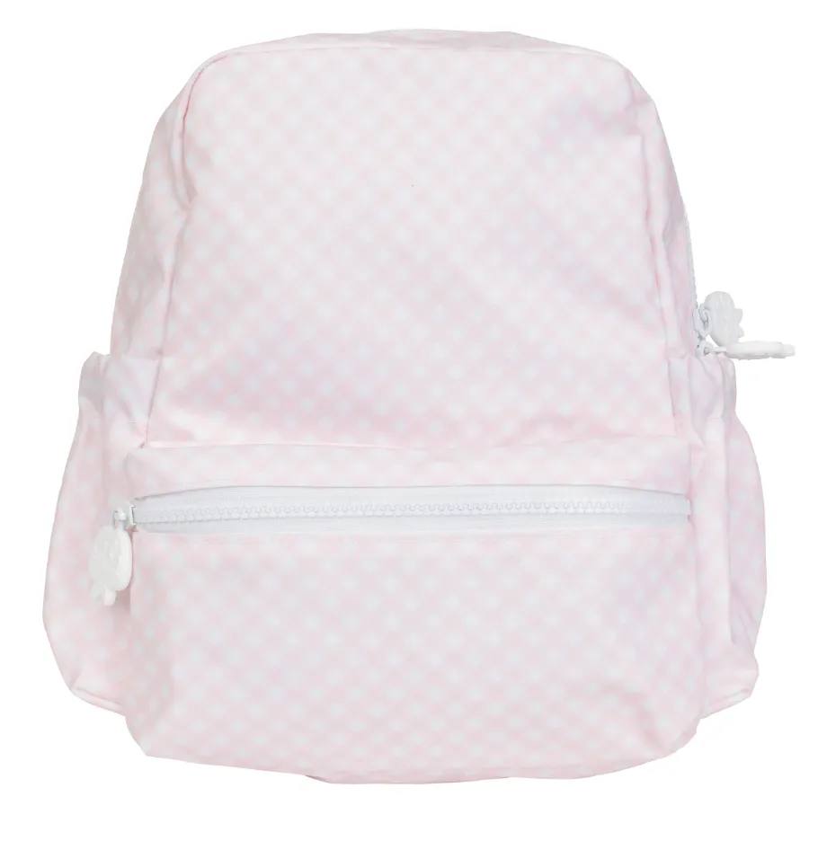 Small Backpack | Pink Gingham