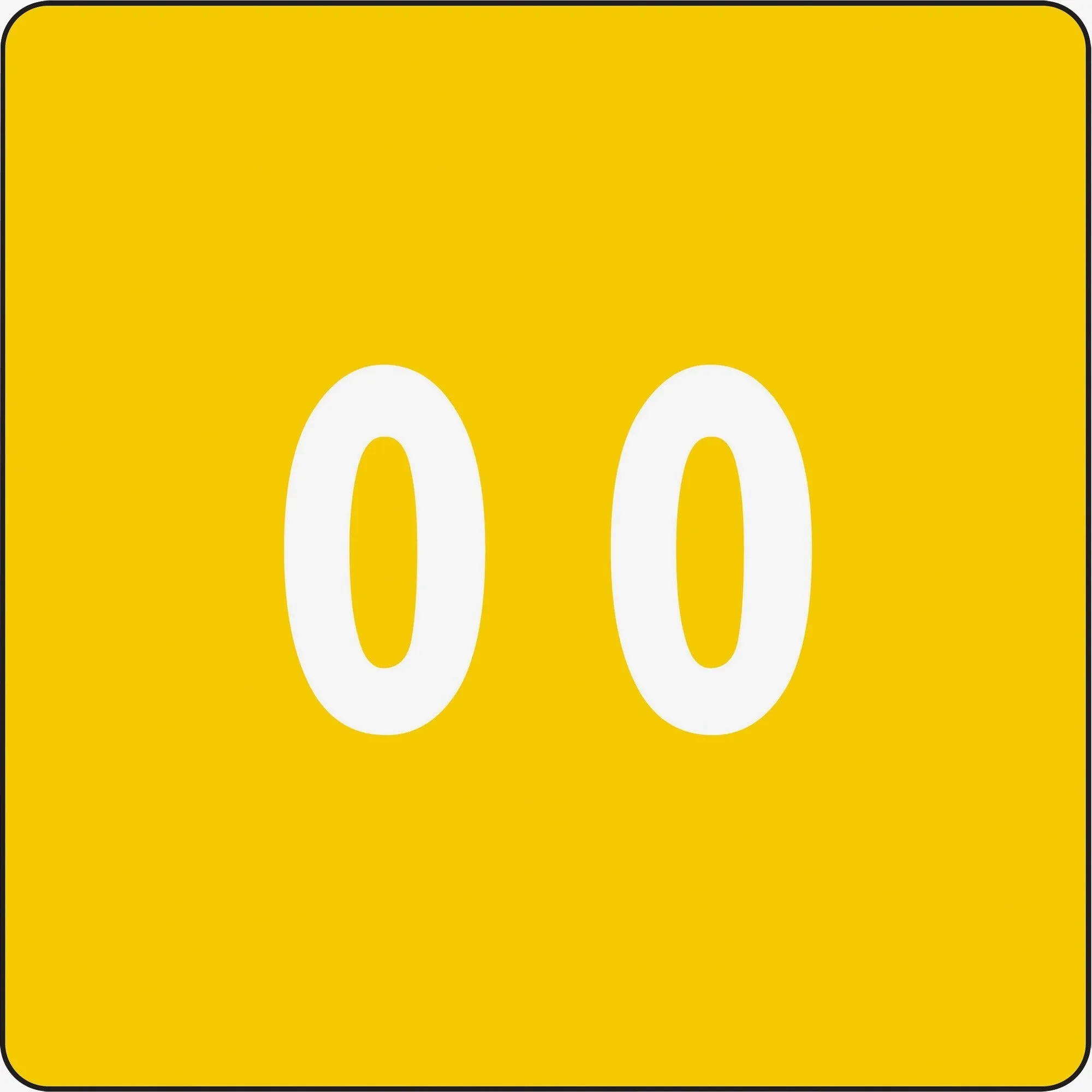 Smead DCC Color-Coded Numeric Labels