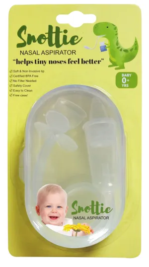 Snottie Nasal Aspirator (with Free Compact Case)