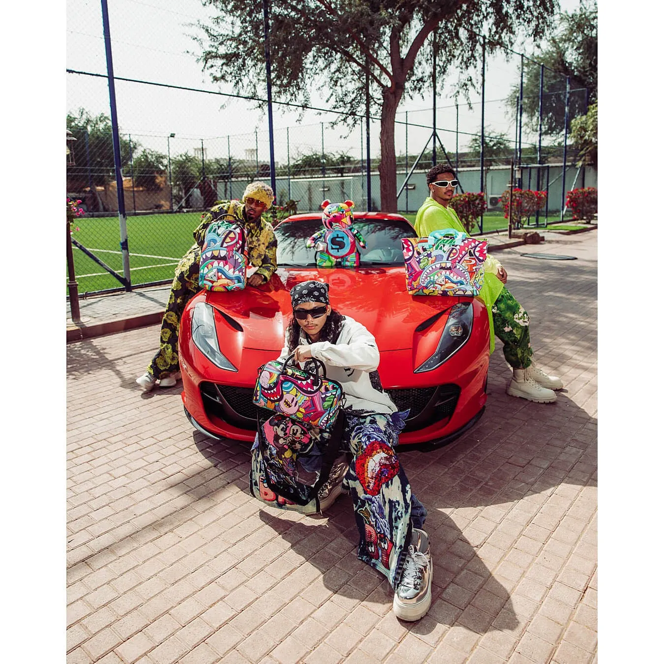 Sprayground Lucid Dreams Sharkmouth Dlxsr Backpack Multi