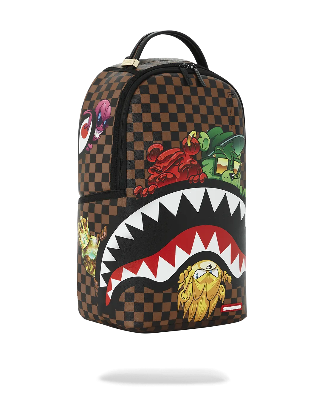 Sprayground Sharks in Paris Characters Sneakin' Backpack